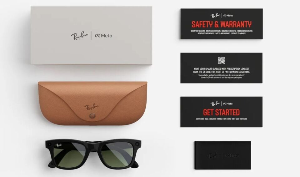 Ray-Ban Meta Wayfarer Akıllı Gözlük RW 4006 601/71 50 (Gen 1)