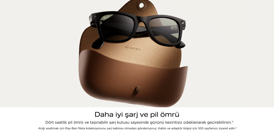 RAYBAN META WAYFARER AKILLI GÖZLÜK RW 4006 601/71 50 (Gen 1)